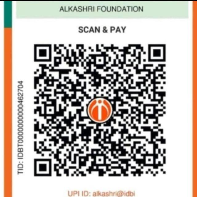 Scan to donate via UPI